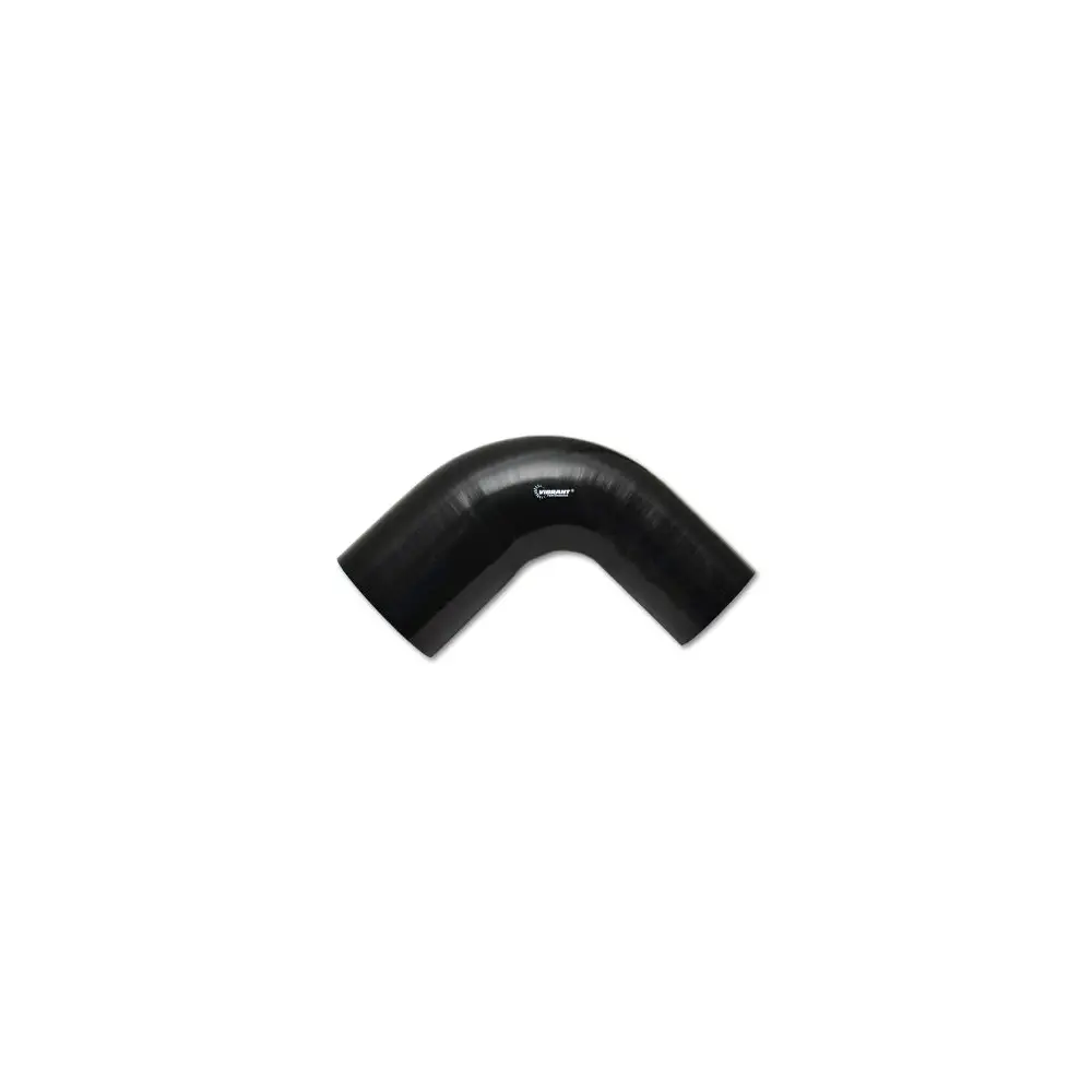 90 Degree Reducer Elbow, 3.00" I.D. x 2.50" I.D. x 4.00" Leg Length - Black - VIB2782